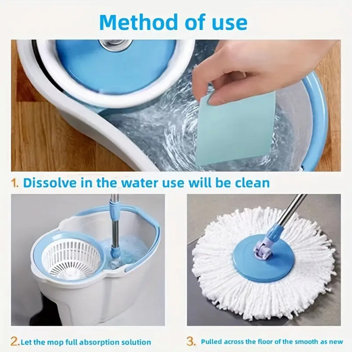 30Pcs Floor Cleaning sheet