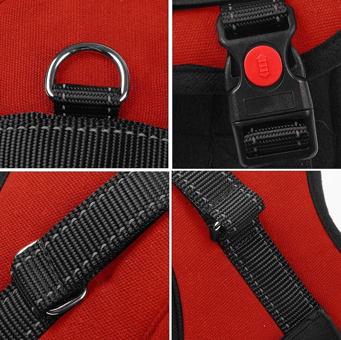 Dog Harness -Red - Small