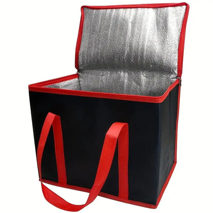 Portable Insulated Lunch Bag with Aluminum Foil Lining