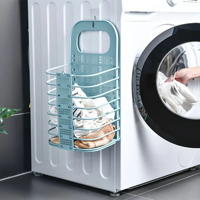 Wall Mounted Foldable Laundry Basket