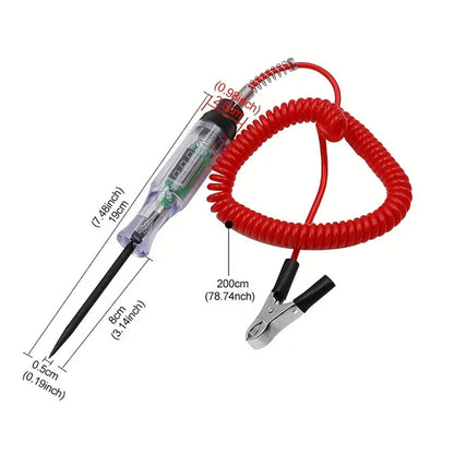 Car Test Pen Circuit Tester, DC Truck Voltage Digital Display