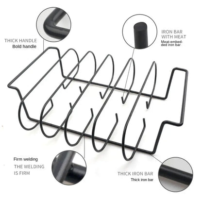 Stainless Steel Grilling Roasting Stand