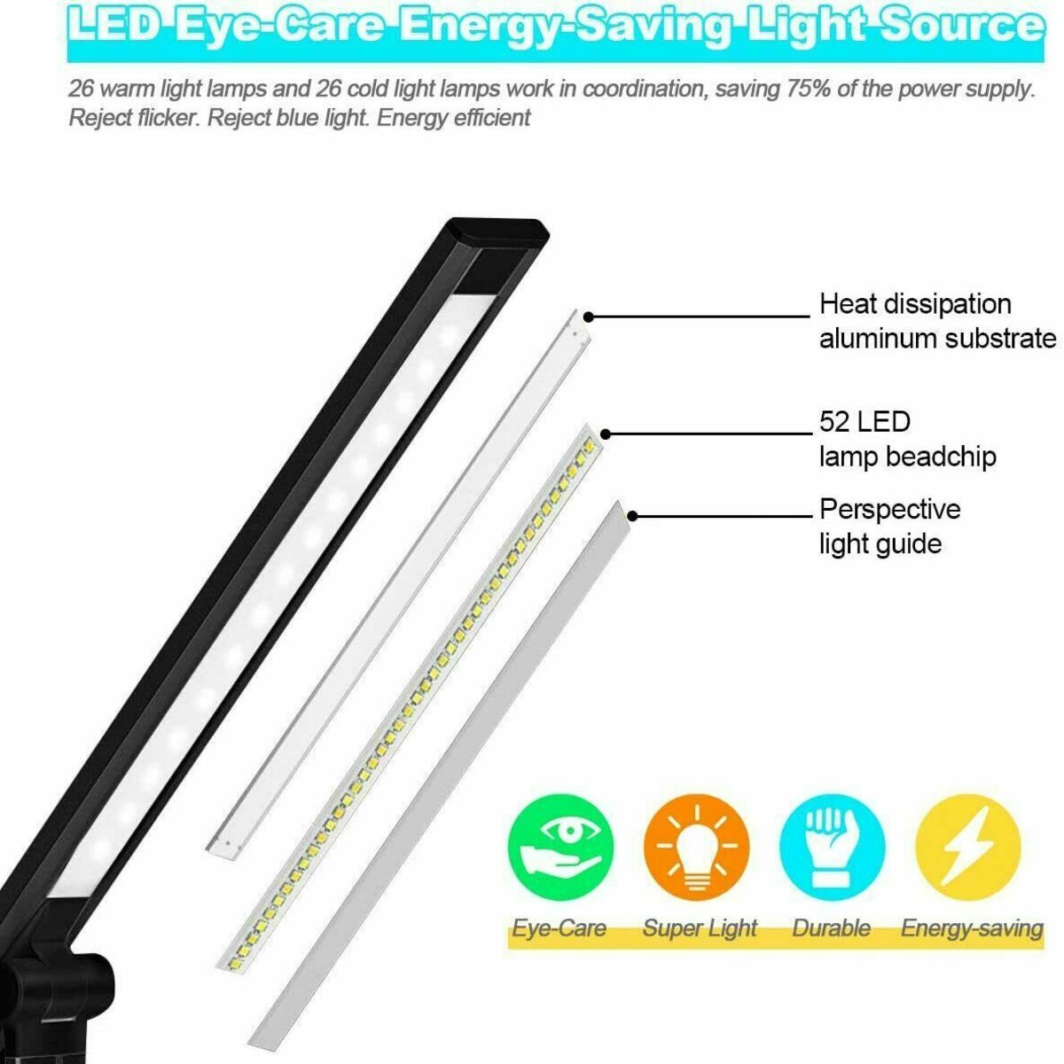 LED Desk Light Table Lamp