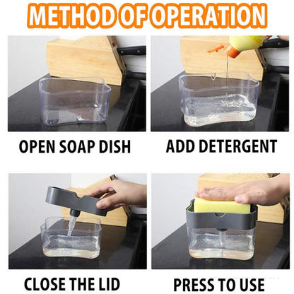 2 in1 Soap Pump Dispenser
