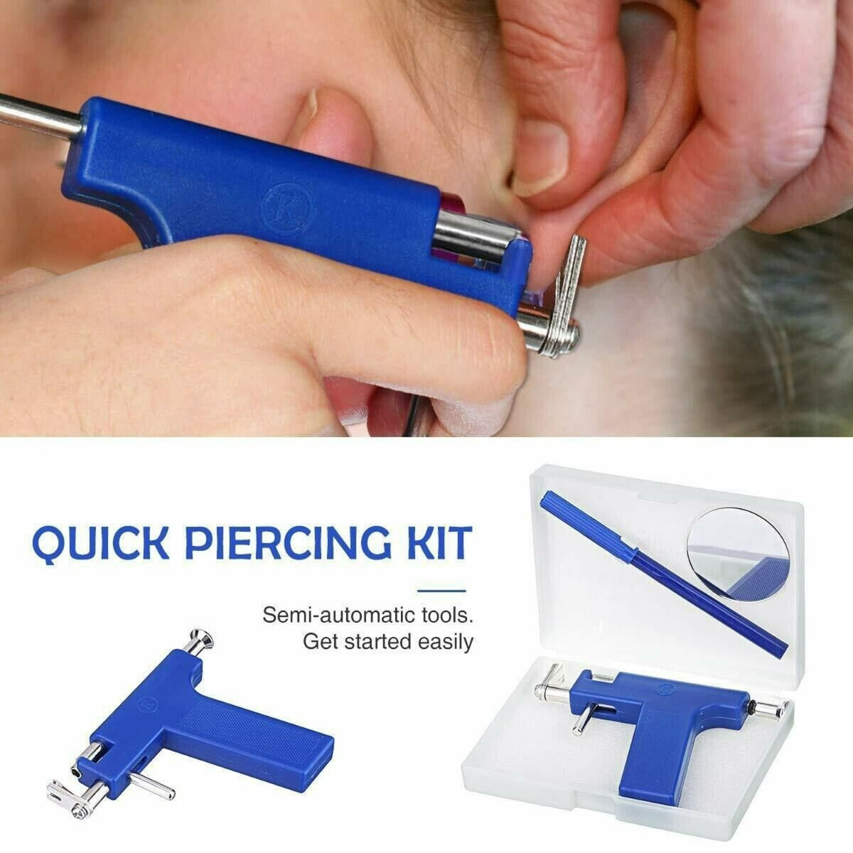 Ear Piercing Gun Kit Tool Set