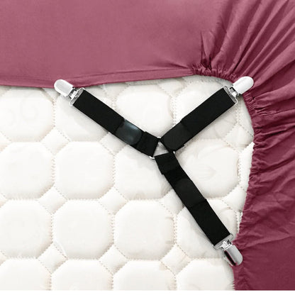 Triangle Bed Mattress Sheet Clip-Black