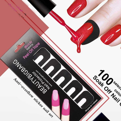 Nail Protector Peel Off Tape -Black