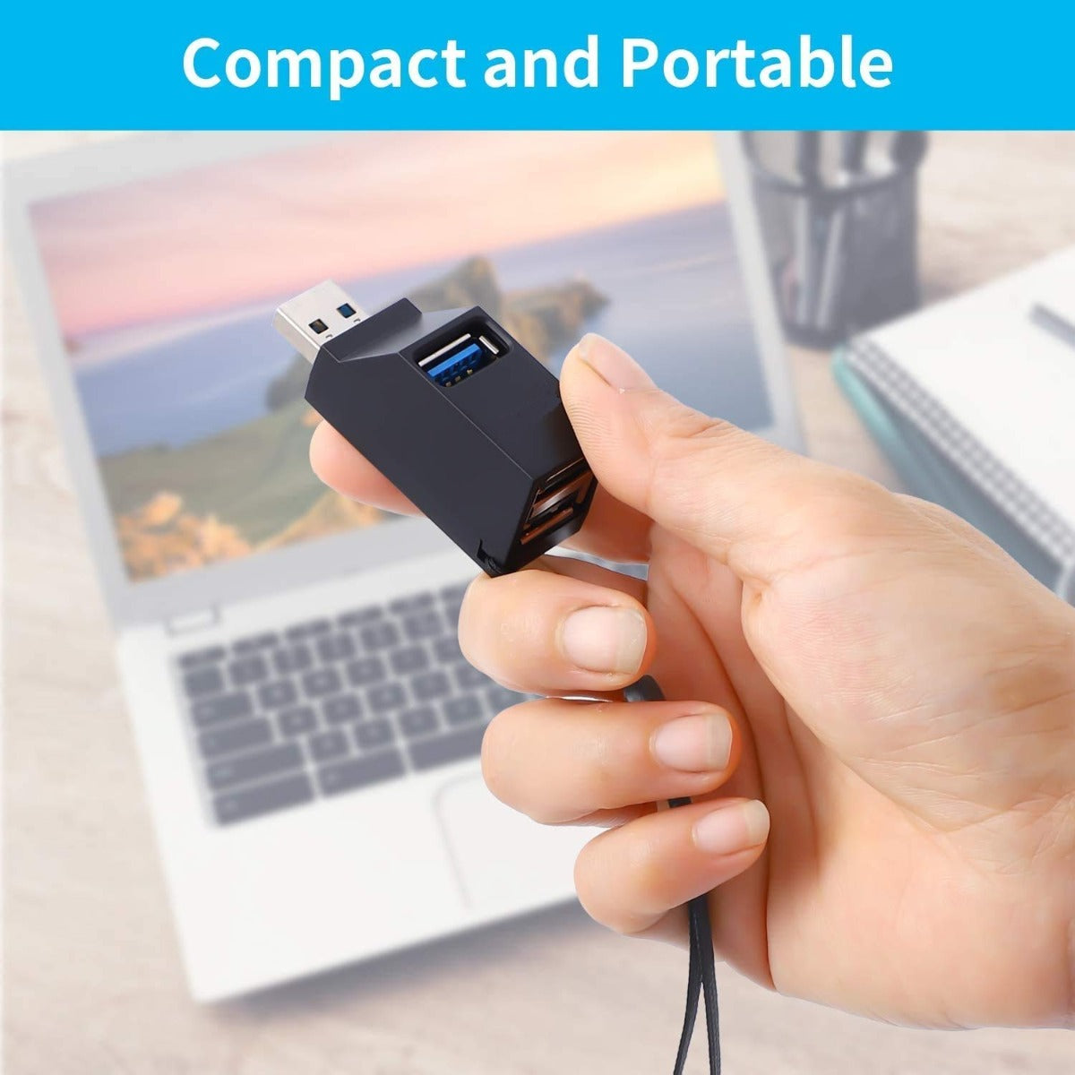 3 Port Usb Hub 3.0 Extender