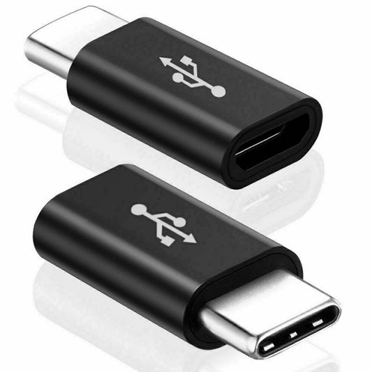Micro USB Female to Type C male Adapter Converter Connector