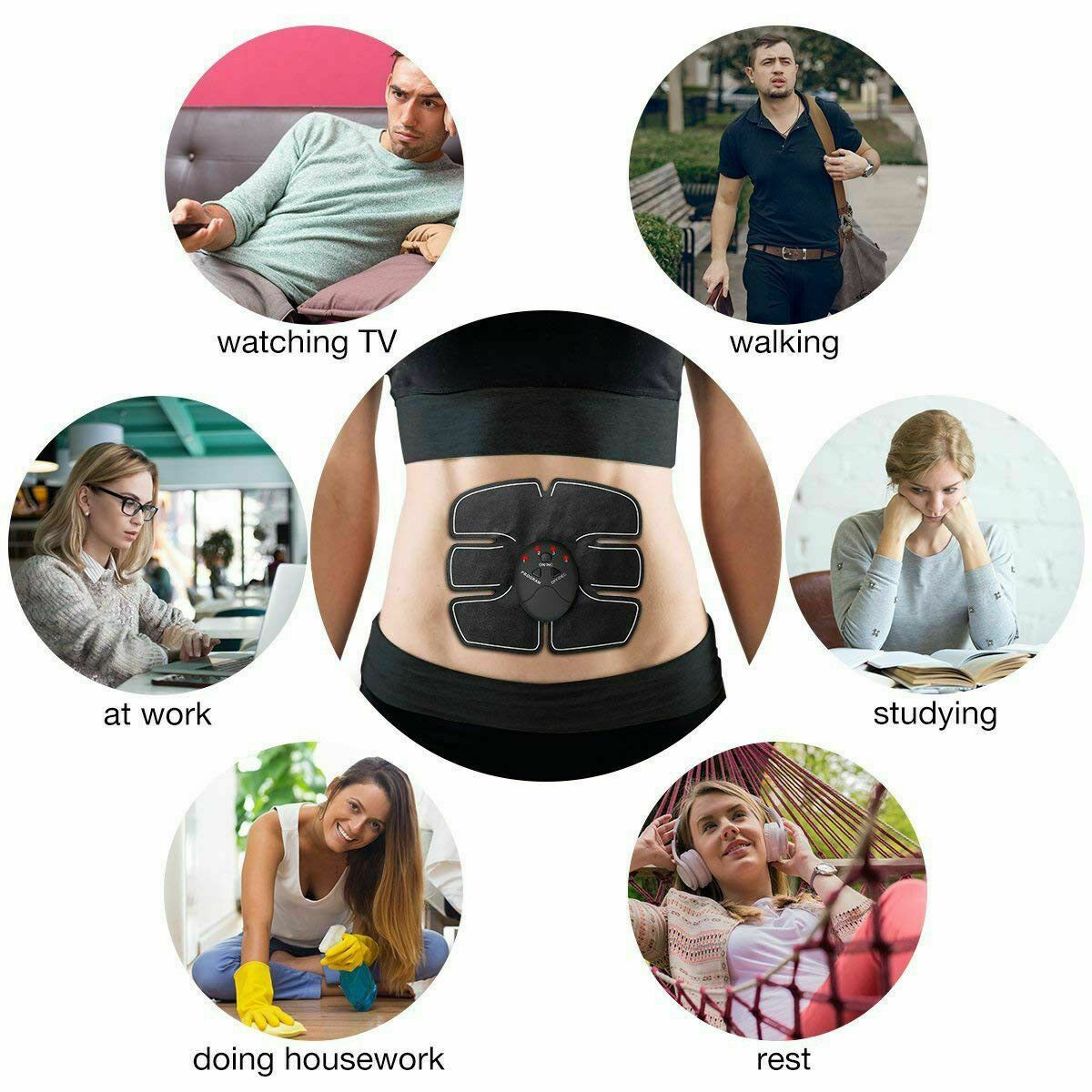 Abdominal Muscle Toner ABS Stimulator