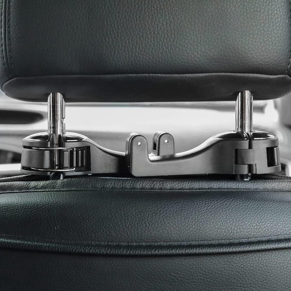 Universal Car Headrest Hook with Mobile Phone Holder