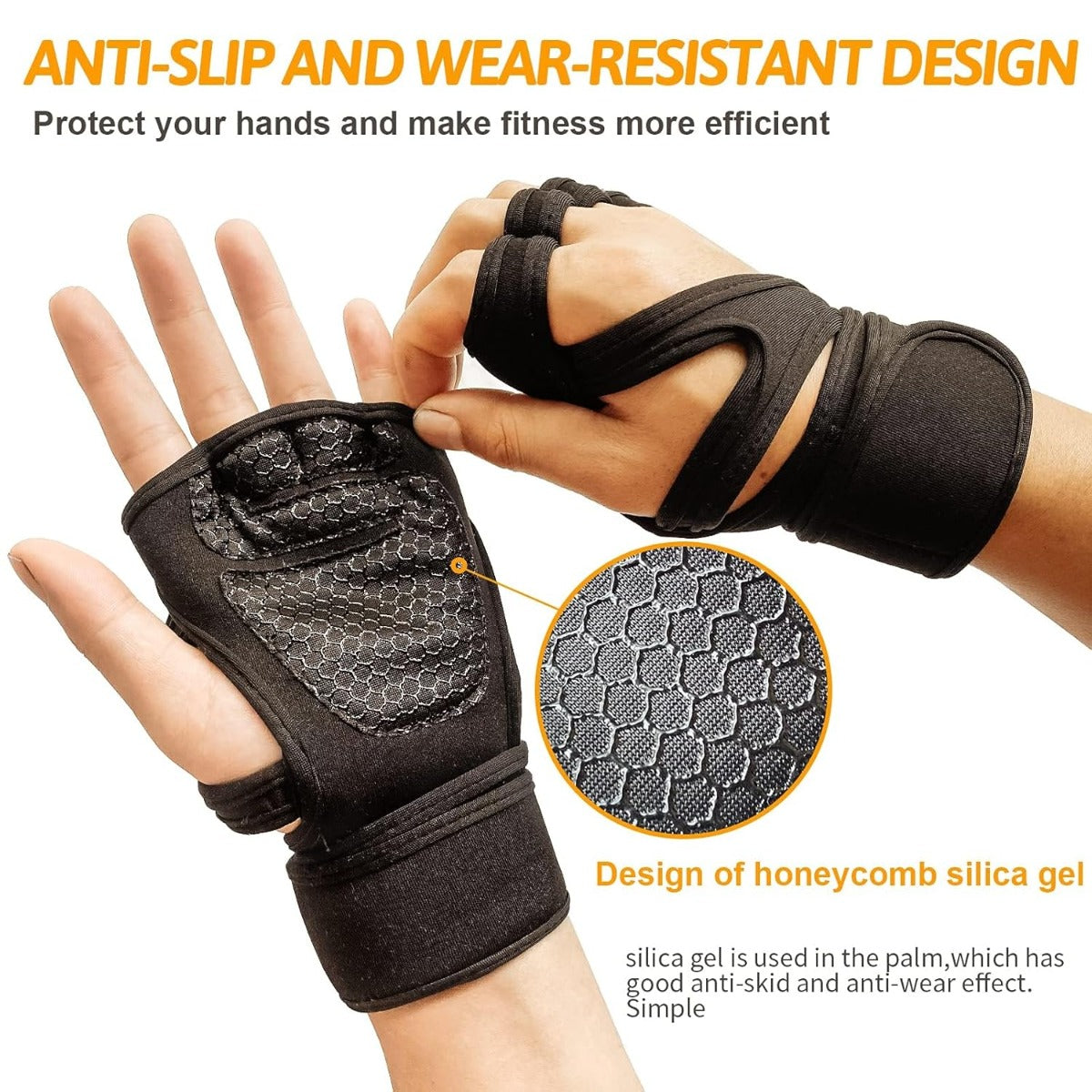 Anti Slip Glove Gym Fitness