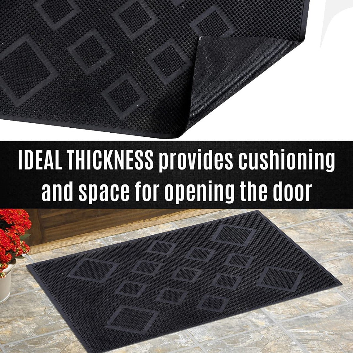 Rubber Doormat Anti Skid Bathmat