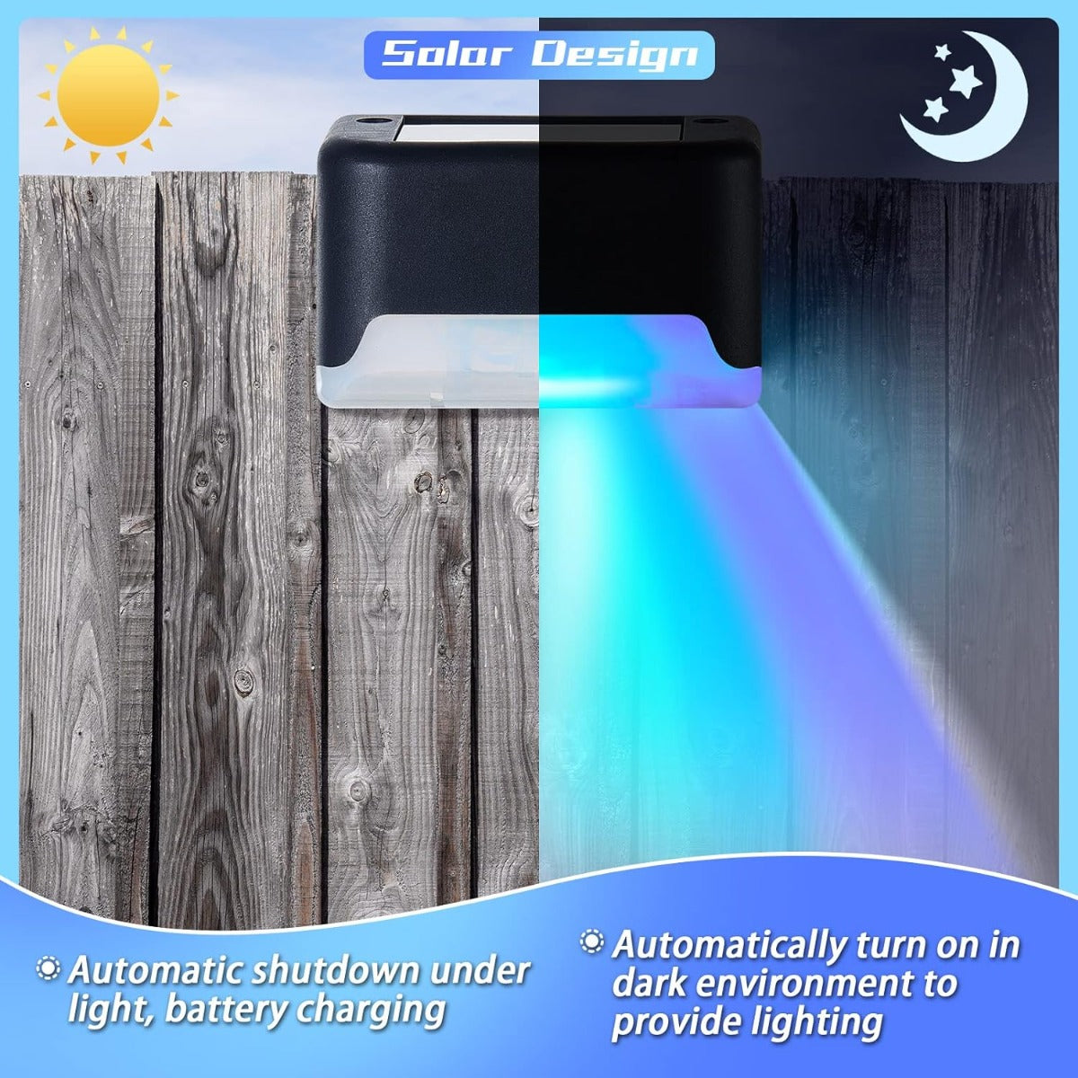Outdoor Waterproof Solar Deck Lights