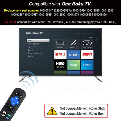 Replacement TV Remote