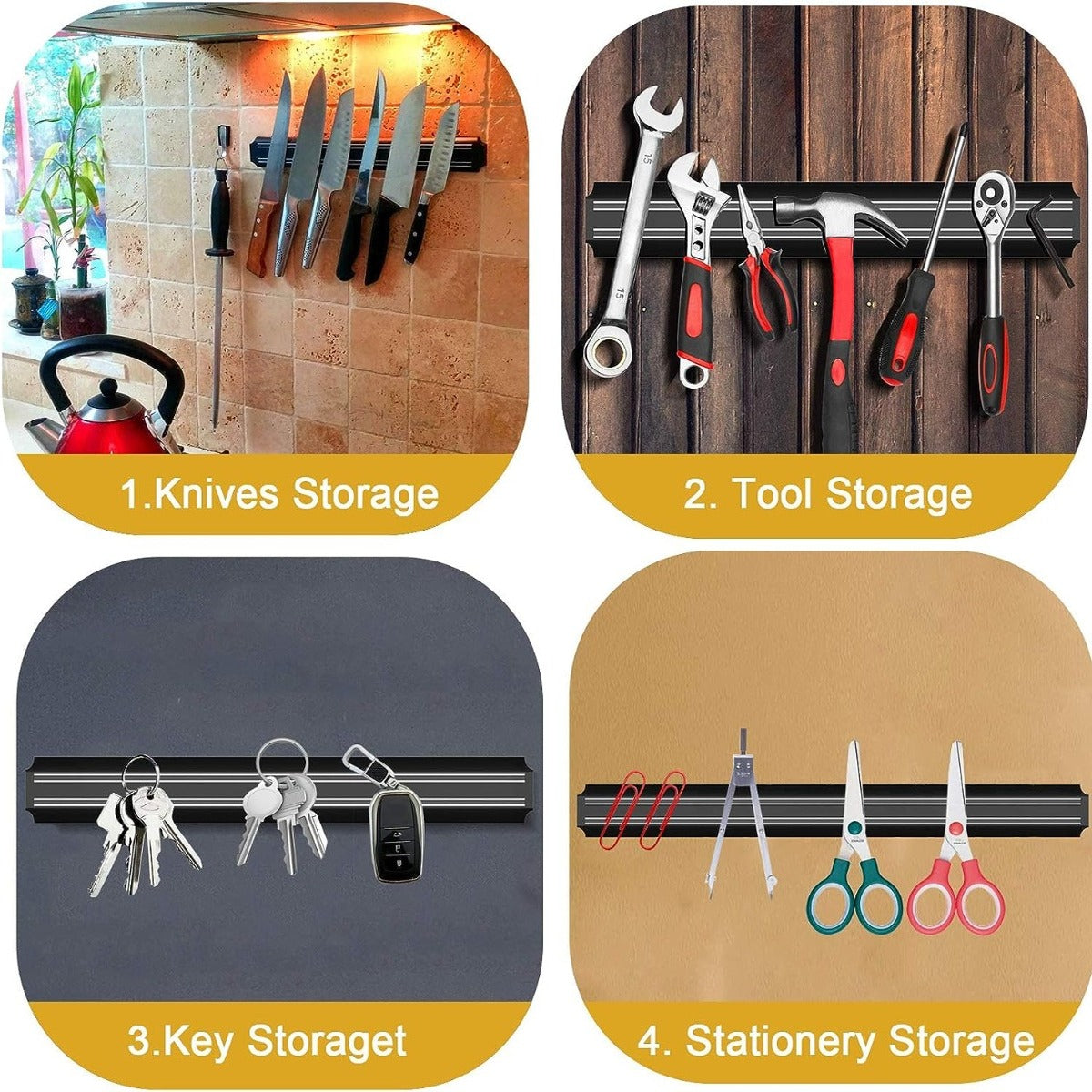 21.6 “ Wall Mount Magnetic Knife Holder