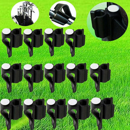 14Pcs Golf Club Bag Clip On Putter Clamp Holder Putting Organizer