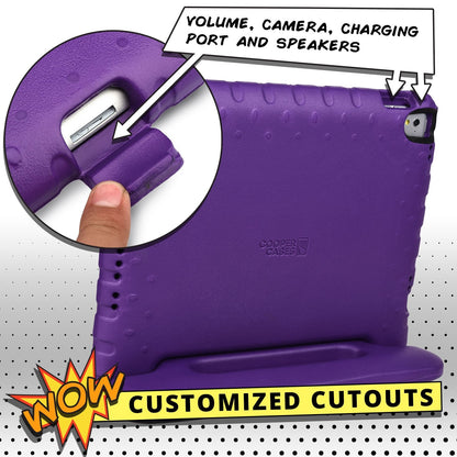 Tablet Kids Case - MINI 1/2/3/4 PINK/PURPLE-Purple-Series 2/3/4