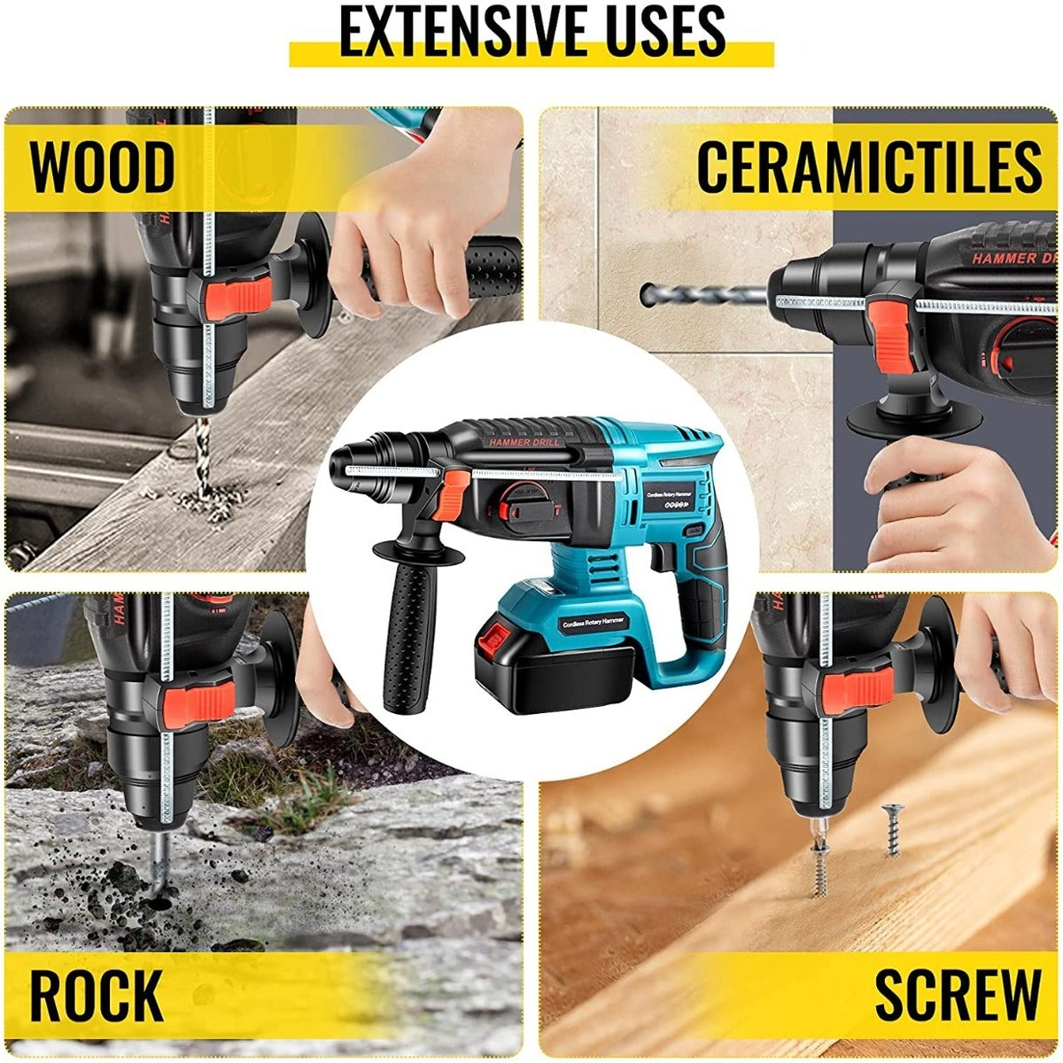 98V Cordless Combination Hammer