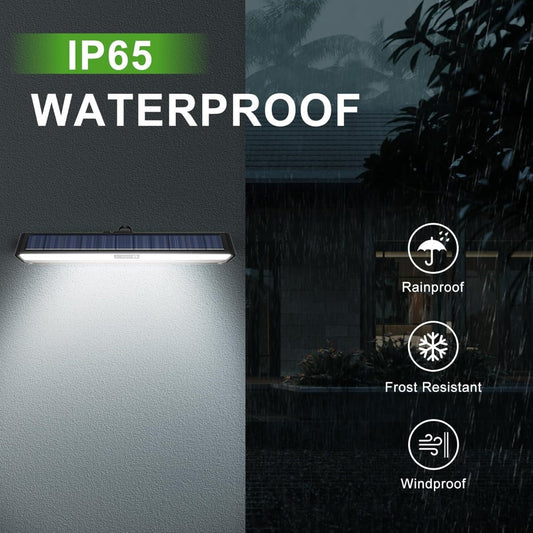 Solar Motion Sensor Light - Waterproof 36 LEDs Outdoor Wall Lamp