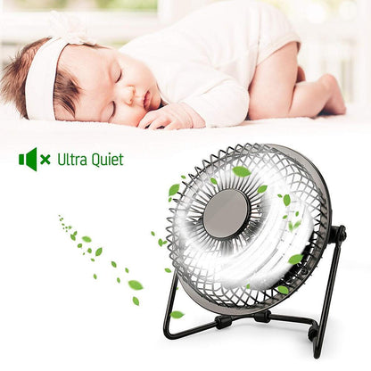 USB Mini Fan Cooling Desk -4inch