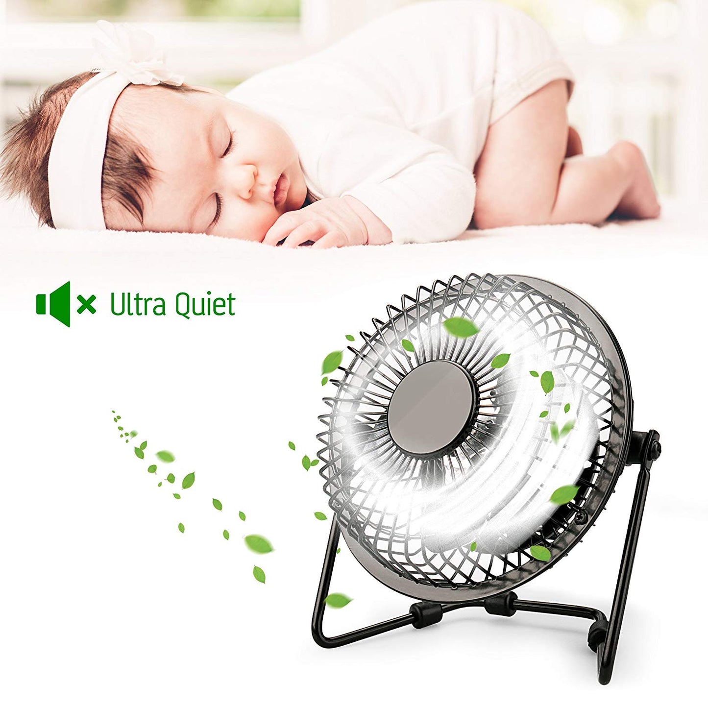 USB Mini Fan Cooling Desk -6inch