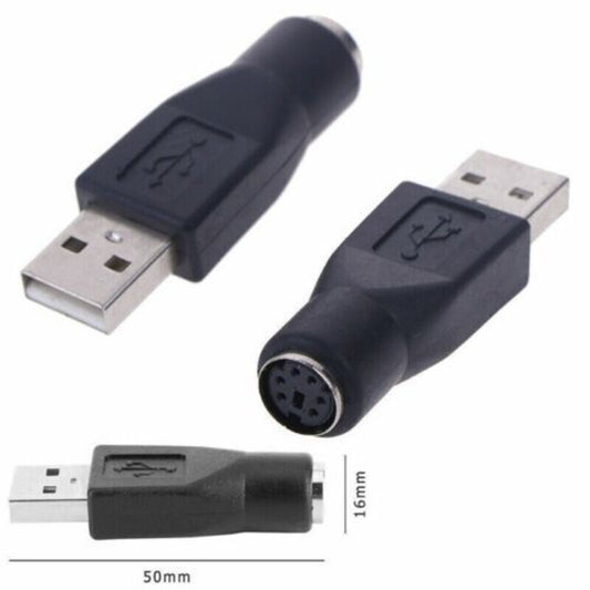 PS/2 Female to USB 2.0 Male