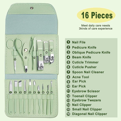 16 In 1 Manicure pedicure kit