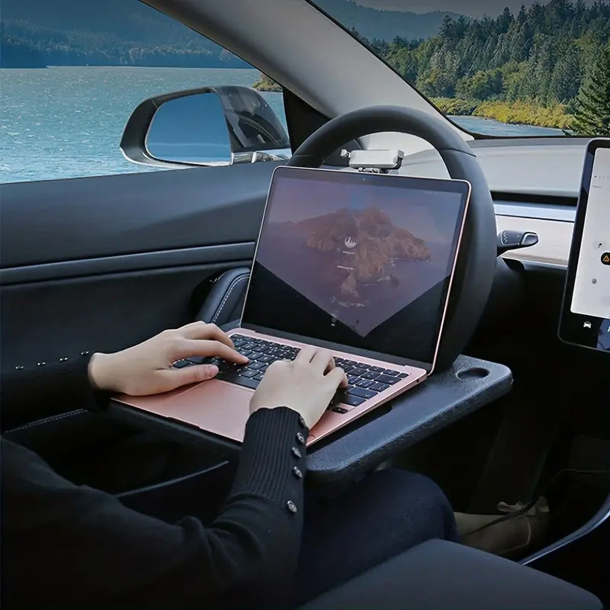 Multifunctional Car Steering Wheel Table Tray