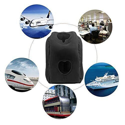 Inflatable Neck Travel Pillow