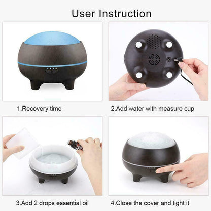 Aroma Diffuser with Bluetooth Speaker