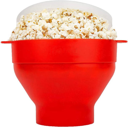 Microwaveable Silicone Popcorn Popper