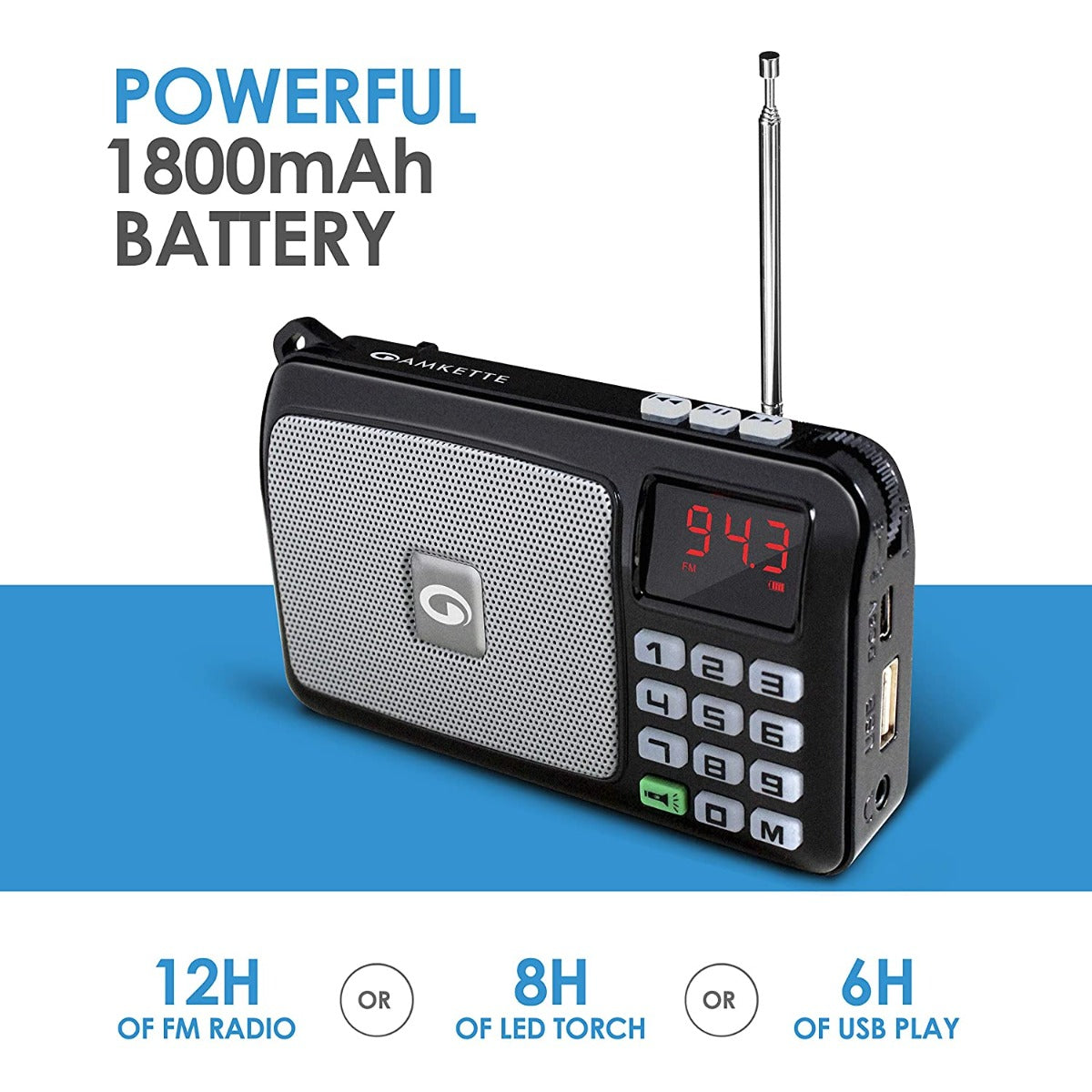 Pocket FM Multimedia Speaker