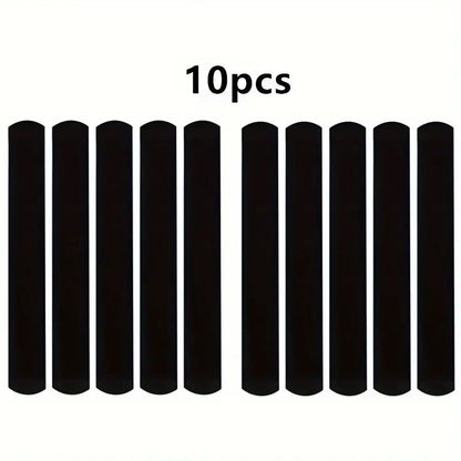 10pcs Hat Sweat Sticker, Hat Cap Absorbent Sweat Pad, Sweat Liner Shirt Collar Pads