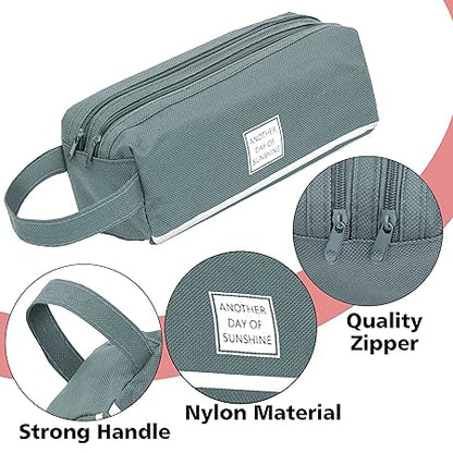 Pencil Case Pen Holder With Zipper Multi-purpose Bag