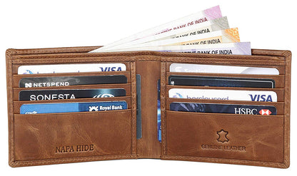 Leather Wallet & Pen Combo