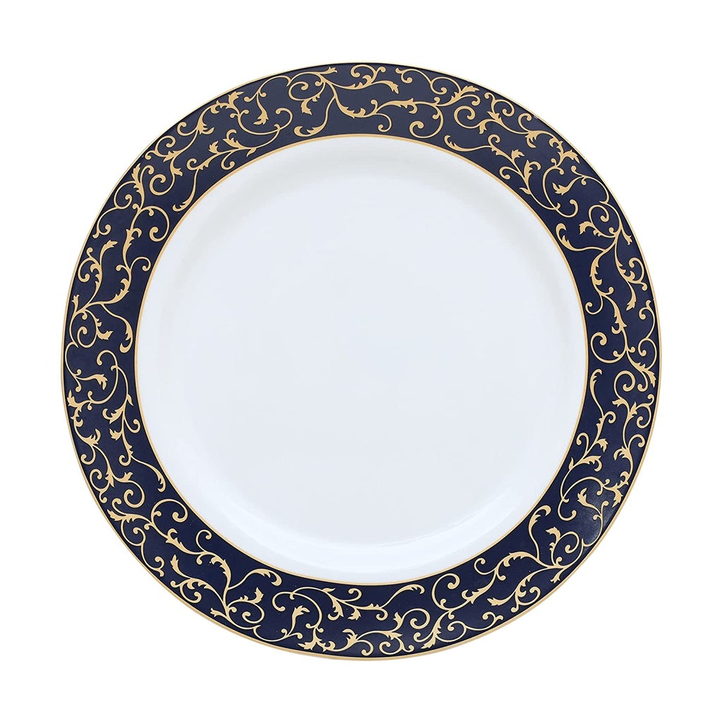 La Opal Glass Diva, Sovrana Collection, Opal Glass Dinner Set 35 Pieces-ANASSA BLUE