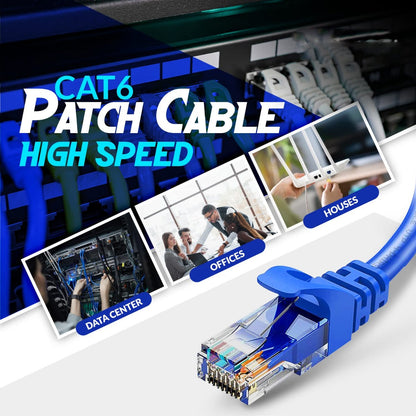 RJ45 CAT6e/CAT6 Ethernet LAN Cable 33FT/10M
