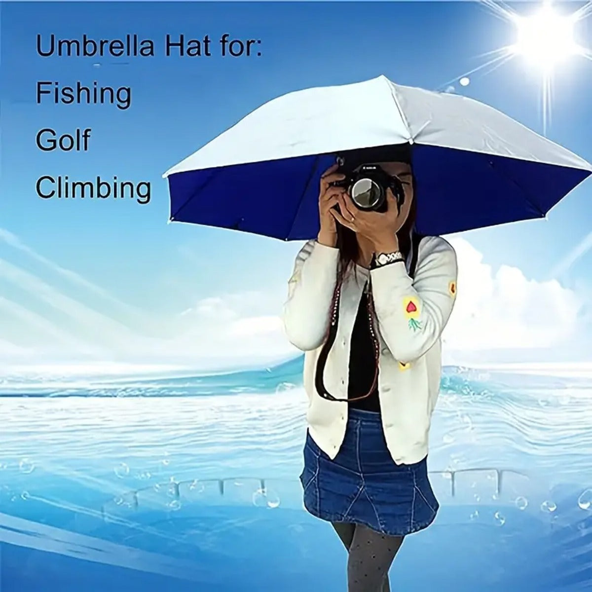 Waterproof Double Layer Umbrella
