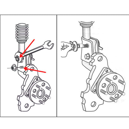 5 PCS Wheel Alignment Camber Bolts
