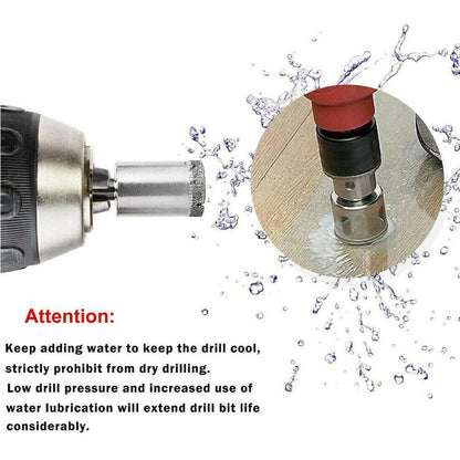 15PCS Diamond Hole Saw Drill Bit Set