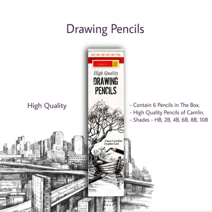 Kokuyo Drawing Pencil Set of 6pcs