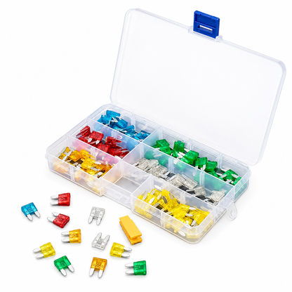 Mini Blade Fuse Assortment Set