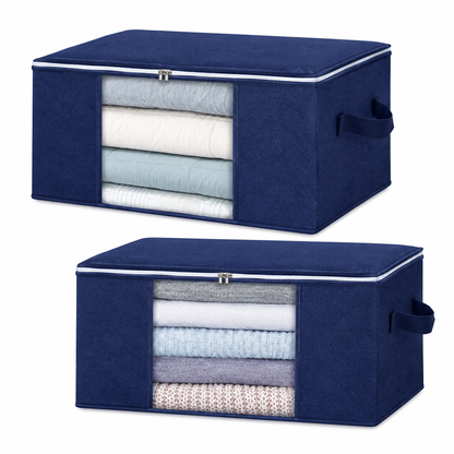 Foldable Clothes Storage Bags with Zipper