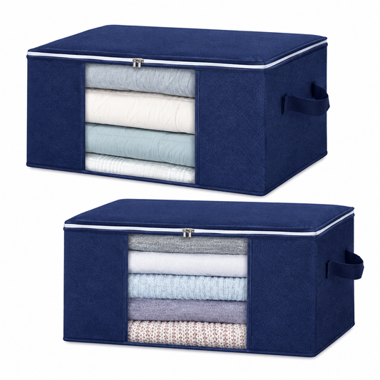 Foldable Clothes Storage Bags with Zipper