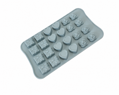Gift,Heart & Rose Chocolate Mould