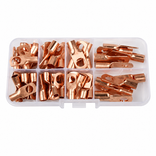 Copper Ring Lug Terminals Connector Kit
