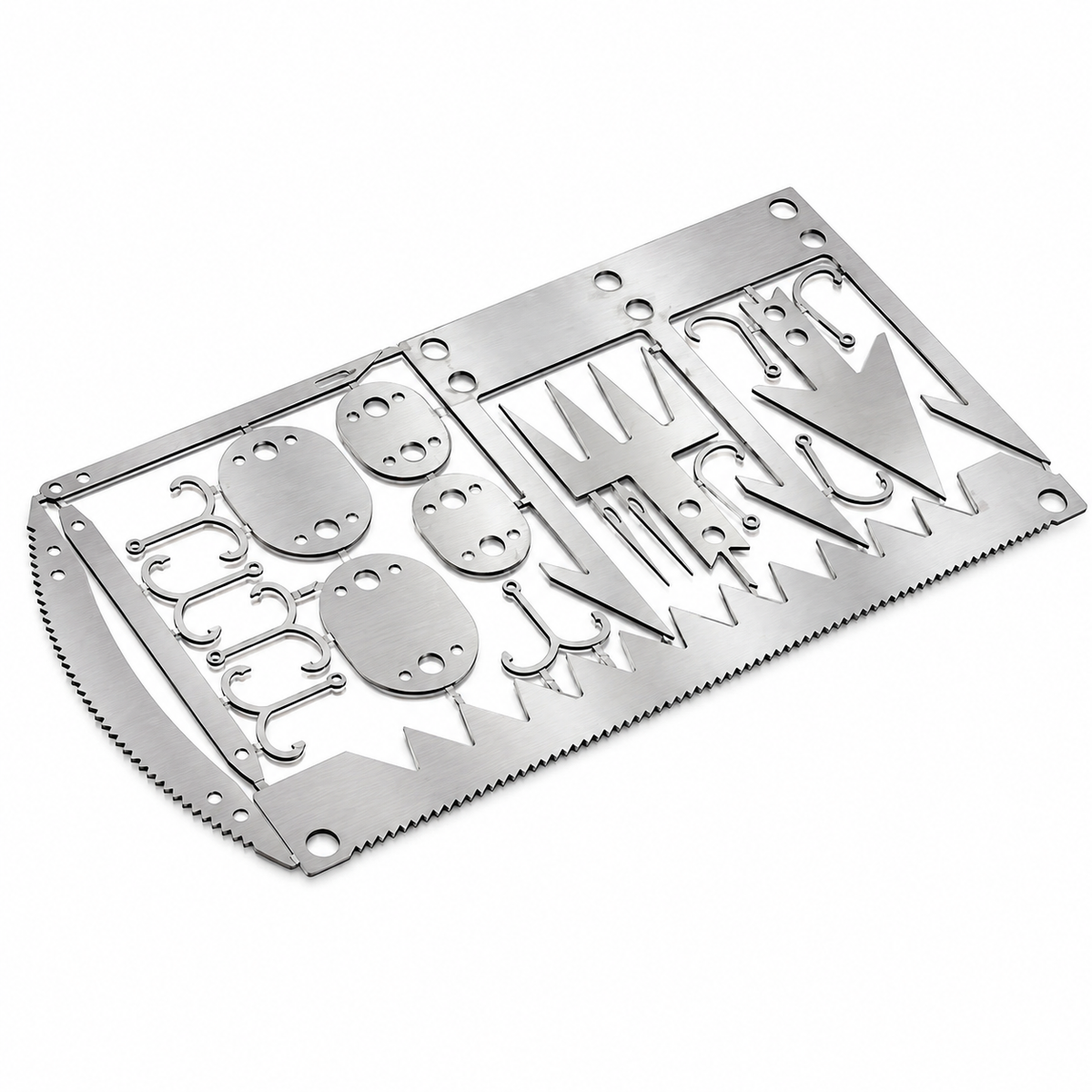 22-in-1 Stainless Steel Multifunctional Tool Card