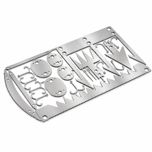 22-in-1 Stainless Steel Multifunctional Tool Card
