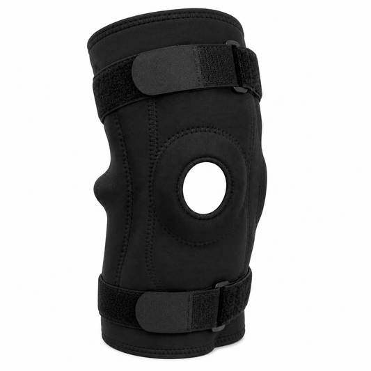 Double Metal Full Knee Support